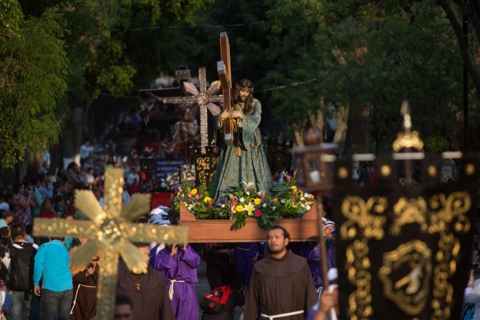 Todo listo para la Procesión del Silencio en Morelia