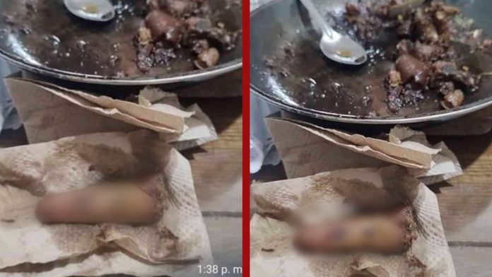 Familia encuentra dedo humano en su orden de carnitas