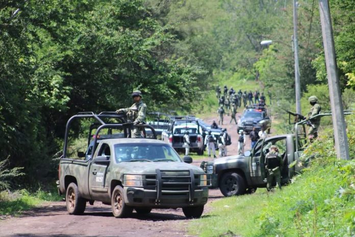 Enfrentamiento en Maravatío deja saldo de un militar y 6 civiles fallecidos