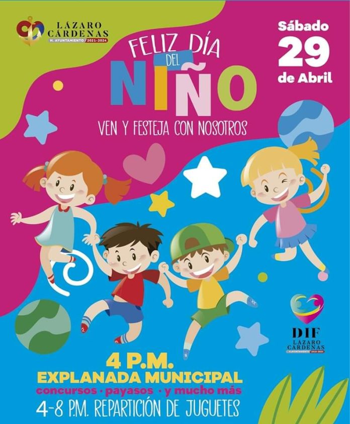 DIF Municipal Celebrara el Día de los Niños y Niñas