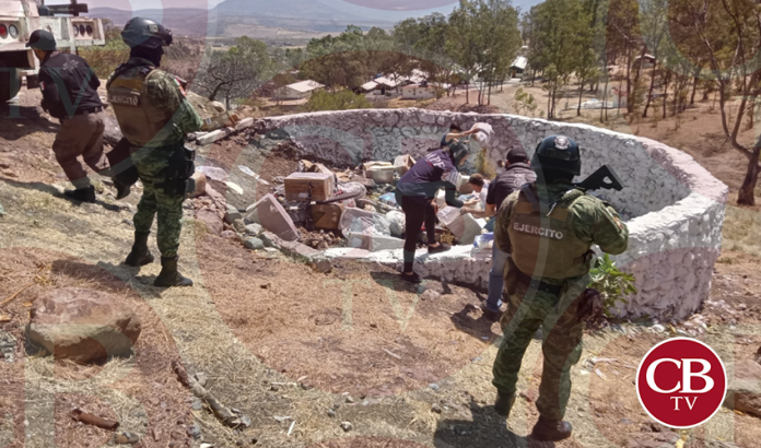 Militares incineran narcóticos en Morelia