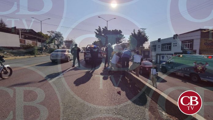 Motociclista atropella a un hombre y se da a la fuga
