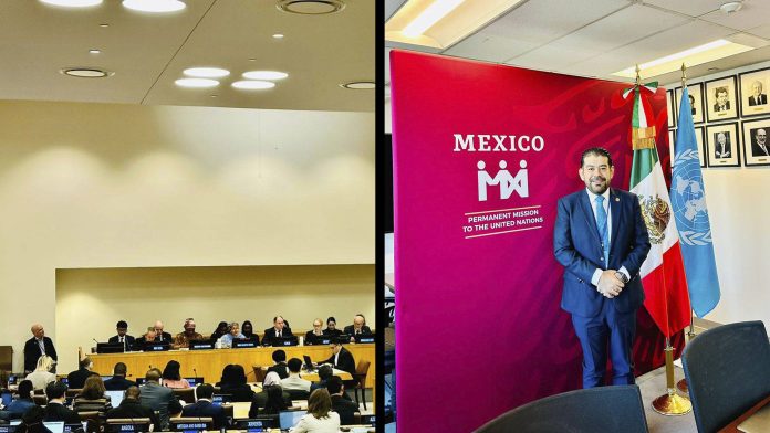 Paco Huacus asiste a la asamblea de Población y Desarrollo de la ONU