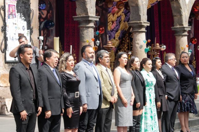 Homenajean a la patzcuarense Gertrudis Bocanegra, por el CCLVIII Aniversario de su Natalicio