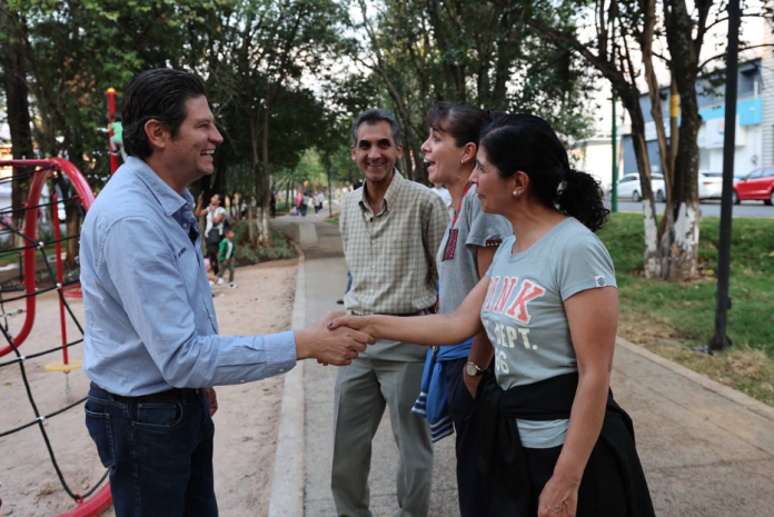 Morelianas y morelianos ya disfrutan del brillo del Parque lineal del Boulevard García de León