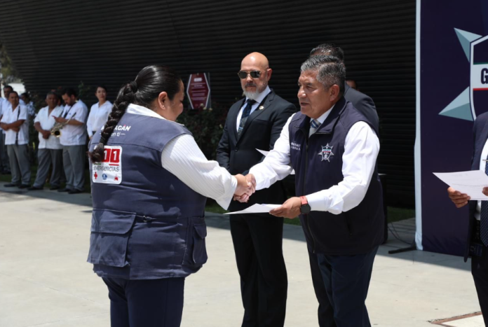 Por su eficiente labor, SSP entrega reconocimientos a personal del C5i