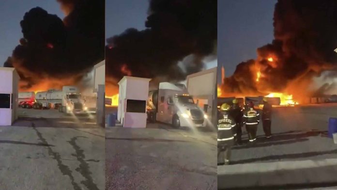 Terror en Tamaulipas: Explotan varias pipas con combustible