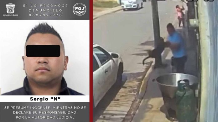 Hombre que aventó a perrito a cazo con aceite hirviendo, era policía