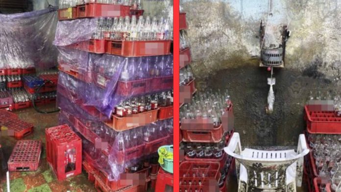 Localizan laboratoria donde fabricaban Coca Cola pirata en CDMX