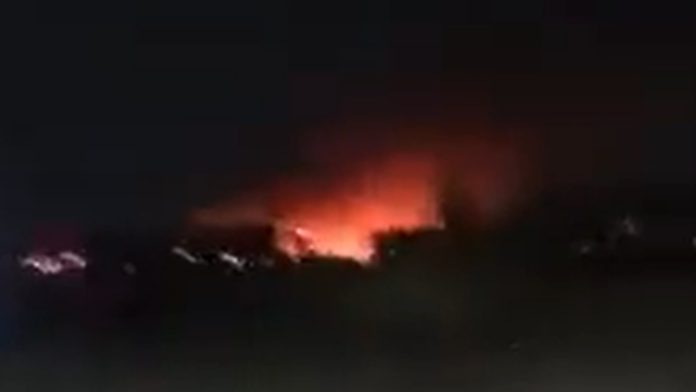 VIDEO: Explosión en el Circuito Exterior Mexiquense