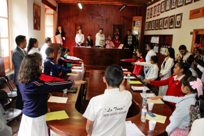 SIPINNA Pátzcuaro instala Cabildo Infantil 2023