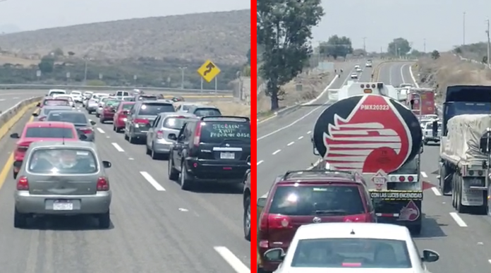Caravana motorizada de la CNTE ocasiona caos en la ciudad de Morelia