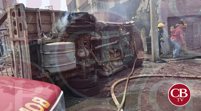 Tres muertos dejo el incendio de autos en La Piedad