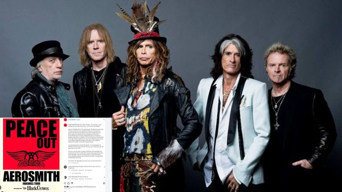 Aerosmith se retira con gira de despedida ‘Peace Out’