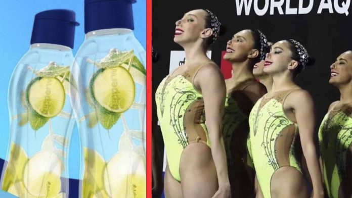 ¡Tupperware lo cumplió! lanza botella conmemorativa para apoyar a nadadoras