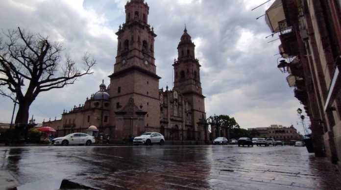 Podría llover hoy en la ciudad de Morelia