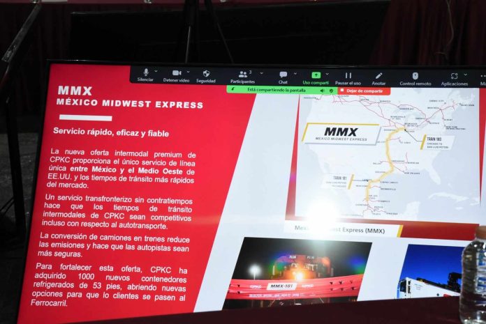 Reconoce CPKC a Bedolla por más de 18 meses sin bloqueos a vías del tren