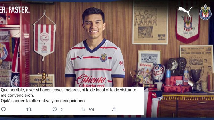 Aficionados del Chivas critican la nueva Jersey
