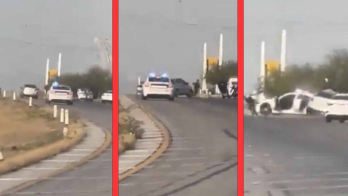 Auto atropella a miembro de la Guardia Nacional durante persecución