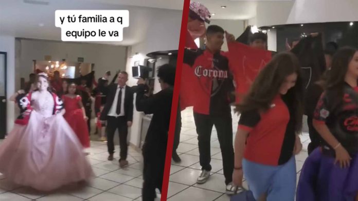 Quinceañera realiza su fiesta con temática del Atlas