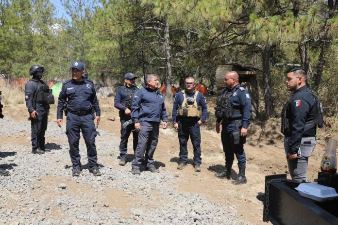 Para salvaguardar el orden público, SSP realiza inspección de seguridad en la Meseta Purépecha