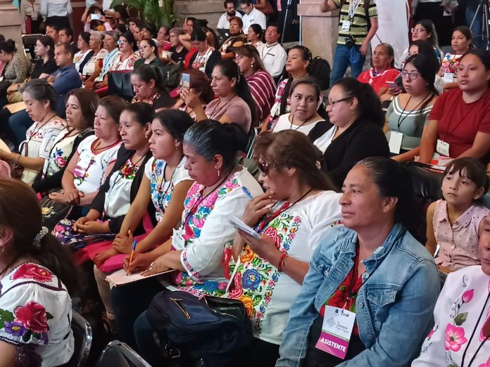 Más de 100 mujeres indígenas participan en encuentro estatal