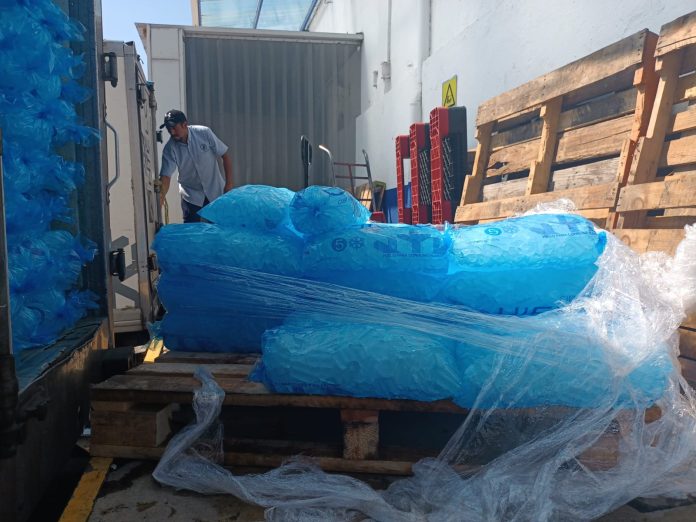 Sobredemanda de hielo en Morelia