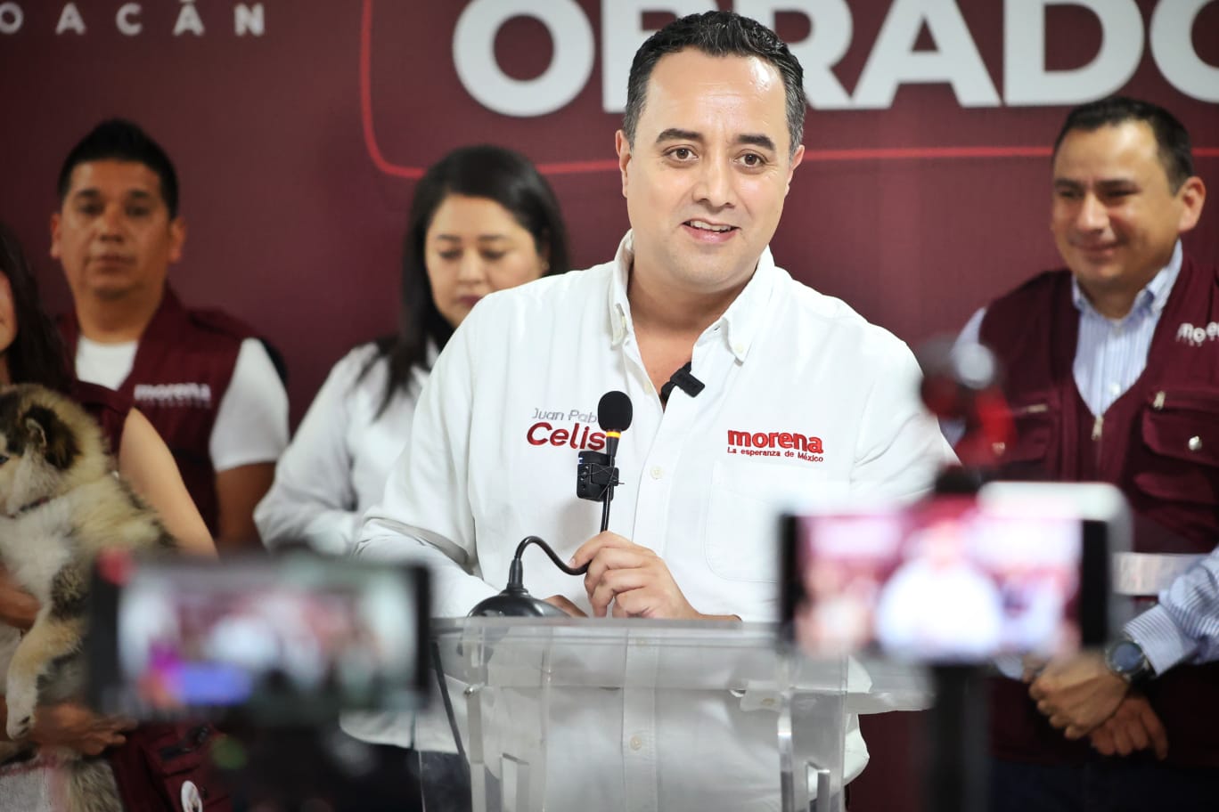 En Michoacán se consolida la Cuarta Transformación: Juan Pablo Celis En Michoacán se consolida la Cuarta Transformación: Juan Pablo Celis