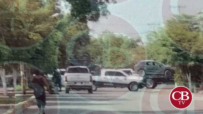 Enfrentamiento en Nueva Italia deja dos camionetas aseguradas