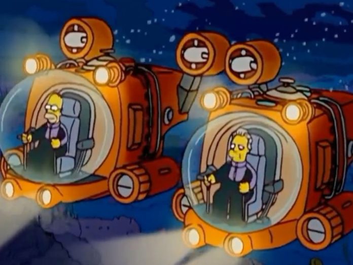 La predicción de 'Los Simpson' con el Titanic: así contaron la desaparición del submarino hace 17 años