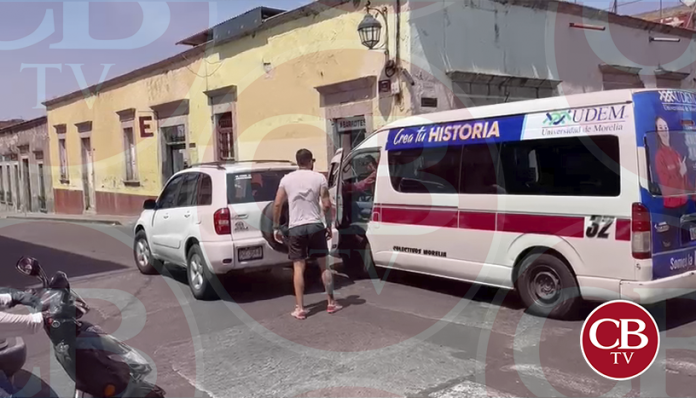 Moreliano reta a golpes a cumbiero en el centro de Morelia