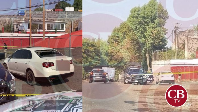 Abandonan auto baleado y ensangrentado en Uruapan