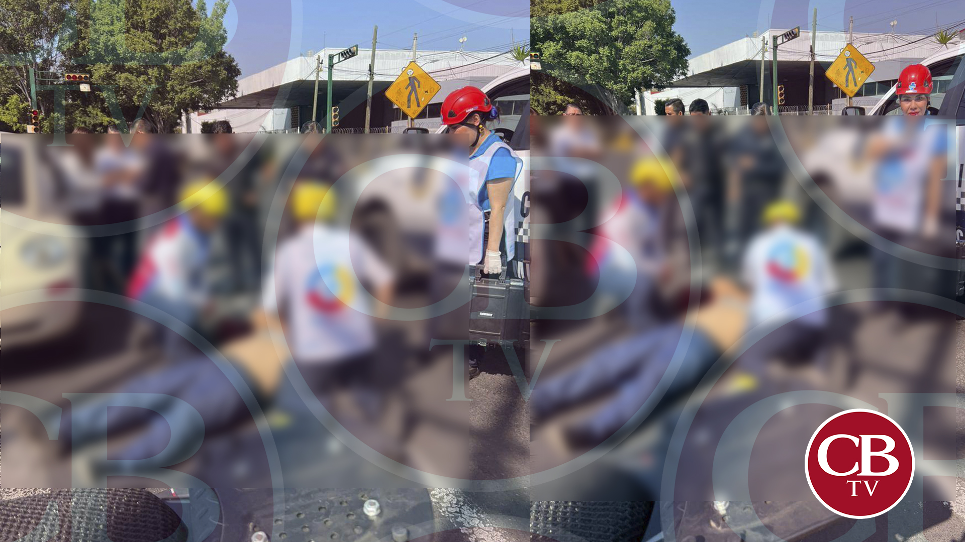 Motociclista atropellado en la calzada La Huerta de Morelia Motociclista atropellado en la calzada La Huerta de Morelia