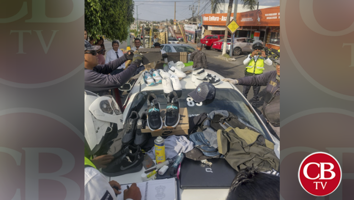 Tránsitos estatales y policía Morelia lo alcanzan en salida Charo