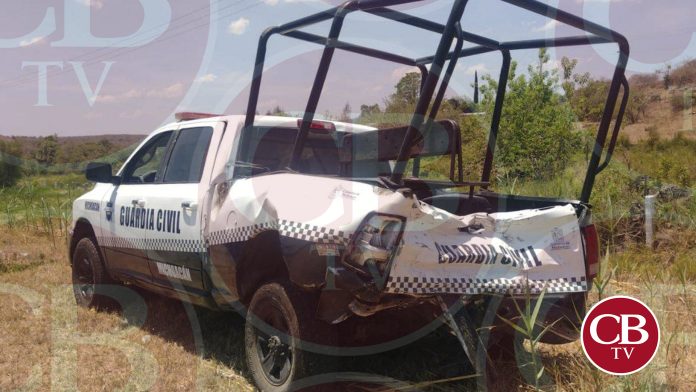 Seis heridos deja choque de patrulla en la autopista de Occidente