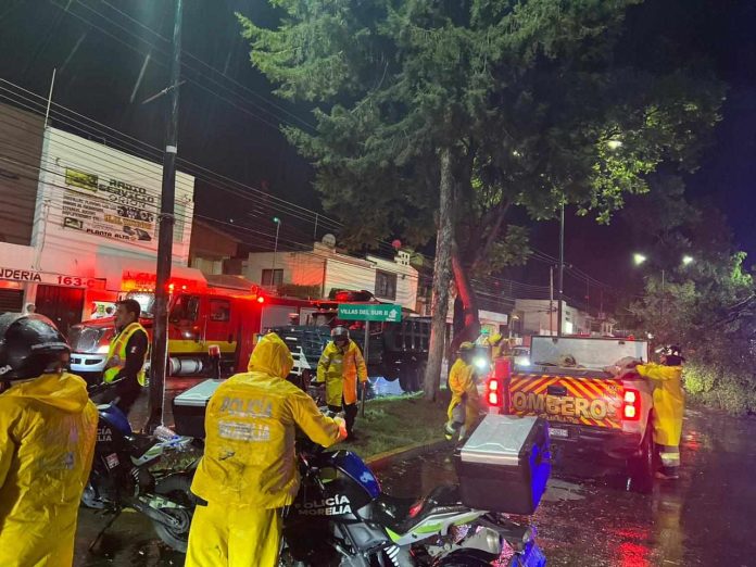 Se reporta saldo blanco tras fuertes ráfagas de viento del martes