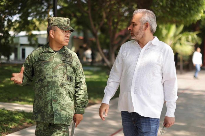 Con Sedena y GN se reforzará seguridad en región Apatzingán: Bedolla