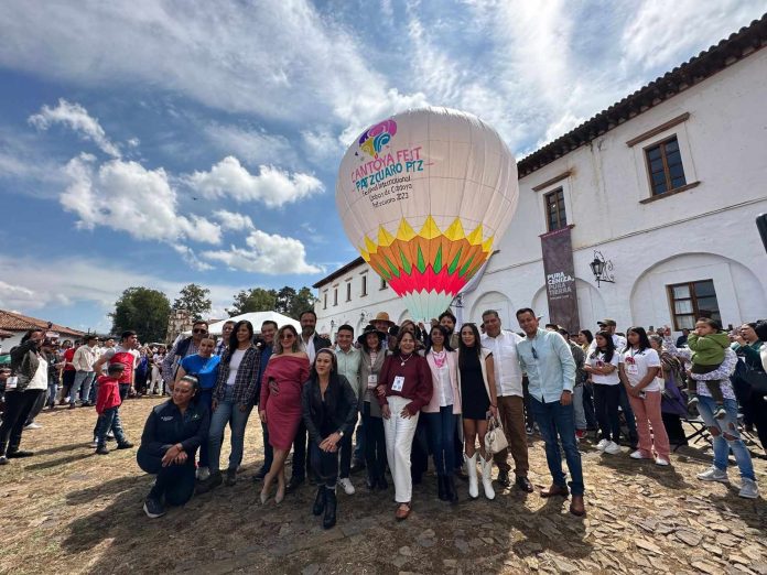 Arranca “Cantoya Fest Pátzcuaro PTZ 2023” se iluminará el cielo del Pueblo Mágico con multicolores en un ritual místico, Arreola Vázquez