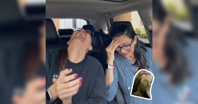 Video: Madre e hija reaccionan a grupo marrano y se viralizan