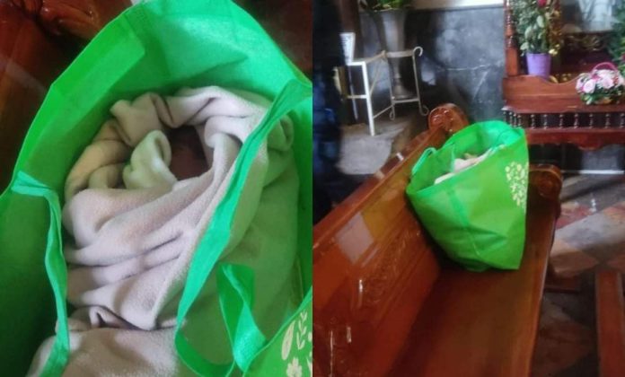 Abandonan a recién nacida en parroquia de Tlaxcala