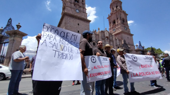 Trabajadores de Espectáculos se manifiestan por aumento de agresiones y robos