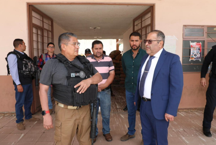 Establece SSP destacamento policial en la tenencia de Agostitlán, municipio de Hidalgo