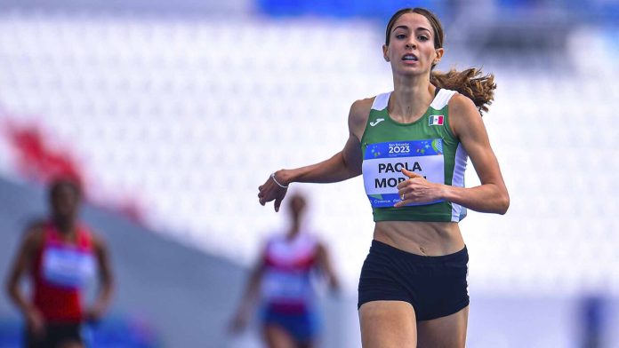 Paola Morán rompe récord de 25 años de Ana Gabriela Guevara en los 400 m planos