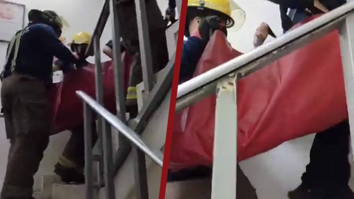 Por falla de elevador suben a paciente por escaleras en hospital de Sonora