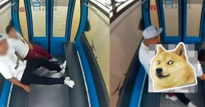 Video: Pareja hace el 'frutifantástico' en teleférico y los cachan en plena acción