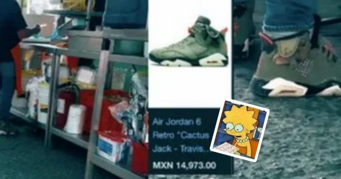 Video: Taquero con tenis de lujo se viraliza