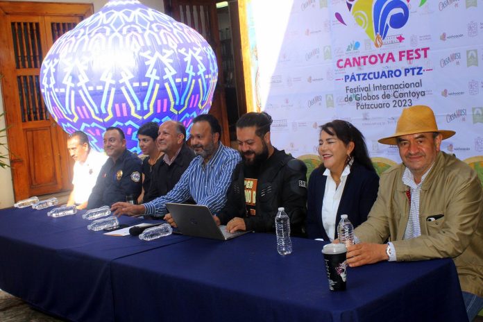 Todo listo para Festival Internacional de Globos de Cantoya Pátzcuaro 2023