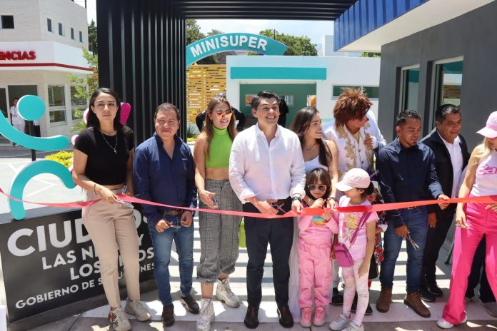 Inaugura Toño Ixtláhuac, La Ciudad X las Niñas y los Niños
