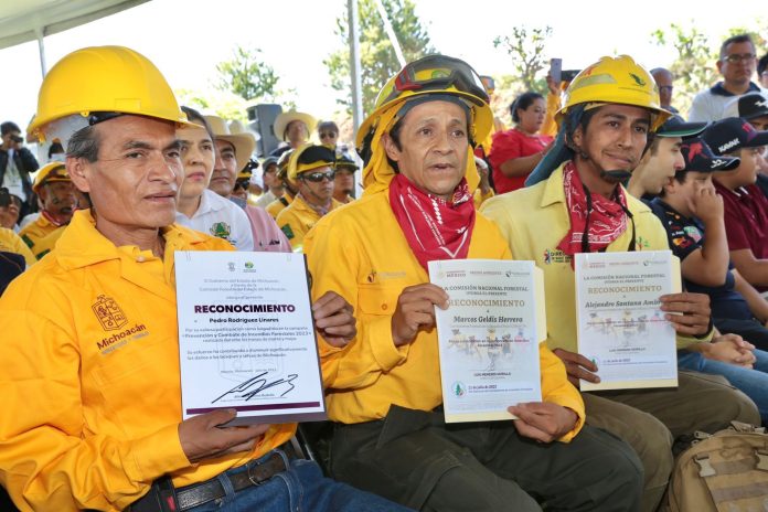 Arranca Bedolla jornada de reforestación 2023