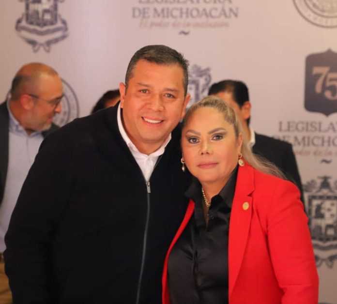 La diputada Margarita López apoya a Juan Carlos Barragán por la alcaldía de Morelia